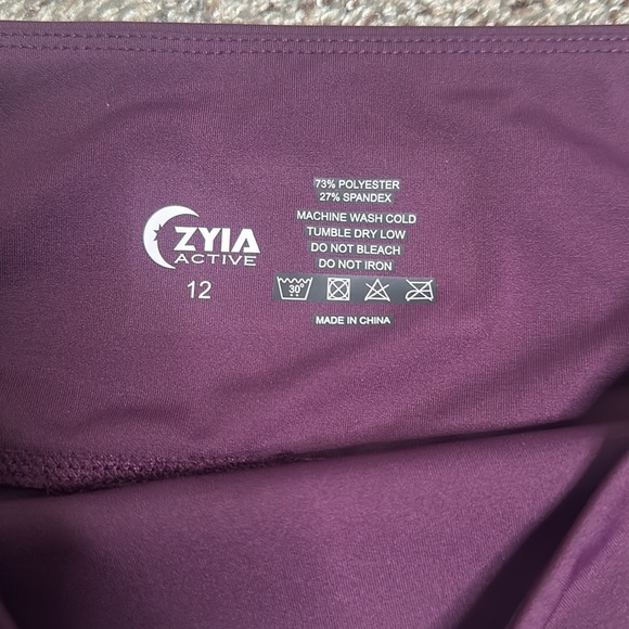 ZYIA active leggings size 12 - Picture 5 of 8